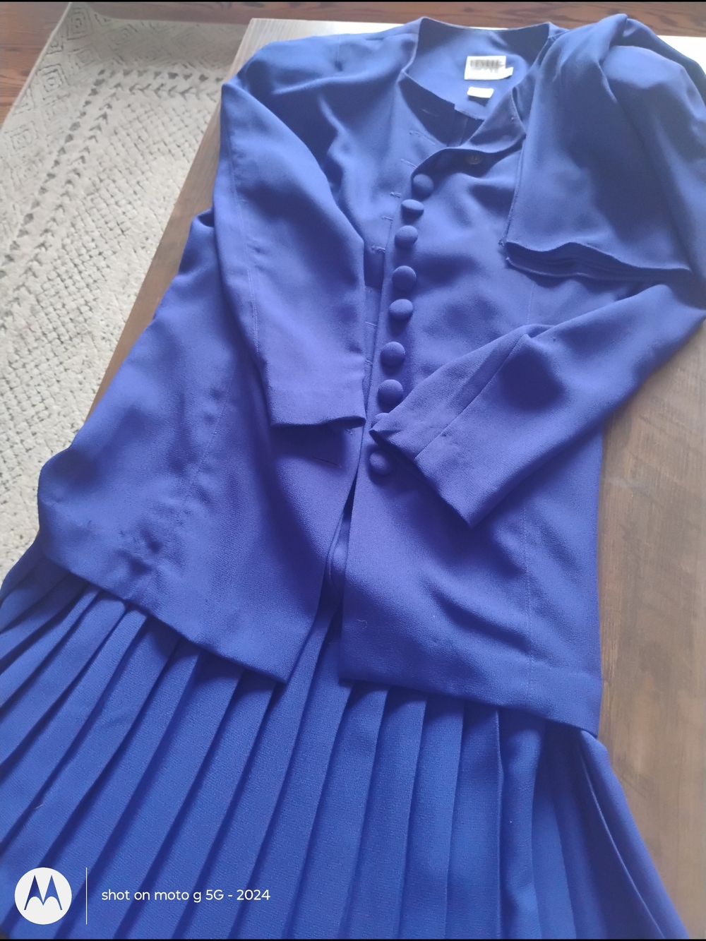 Fay Cobalt Blue Dress Jacket